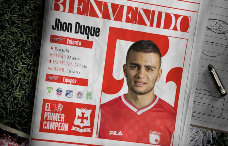 De Nacional y Millonarios a Santa Fe: Jhon Duque es nuevo jugador del León